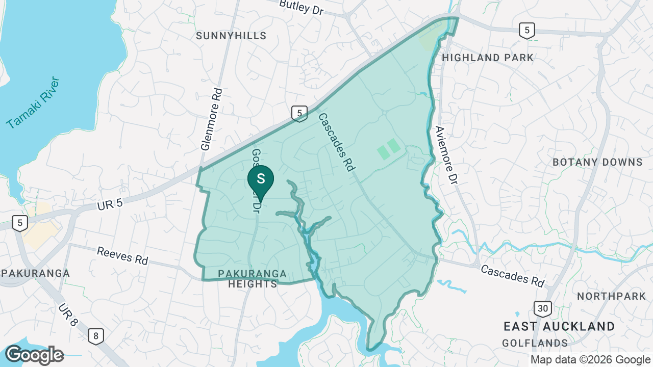 Elm Park School static school zone map