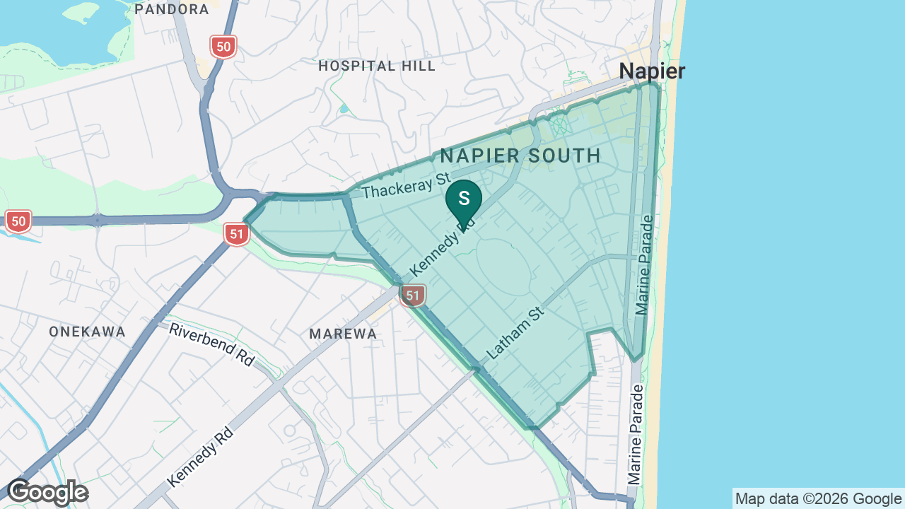 Nelson Park School static school zone map