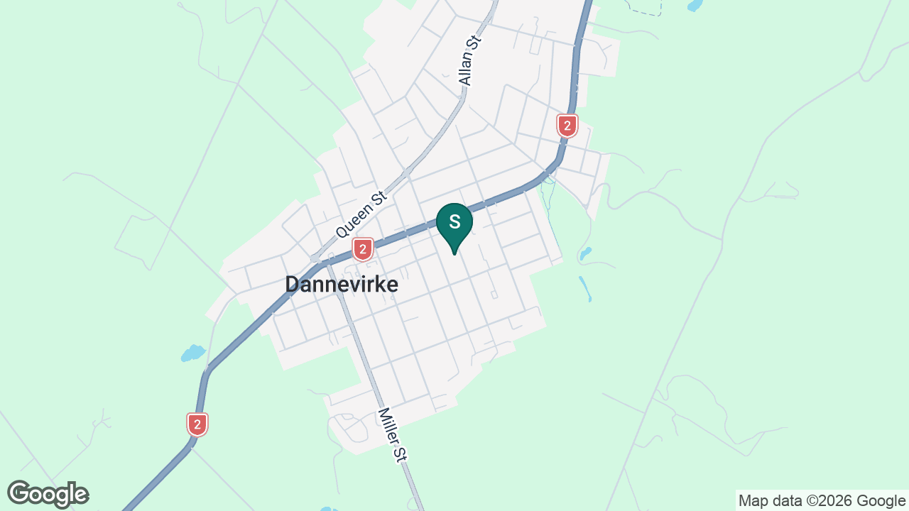St Joseph's School (Dannevirke) static school zone map
