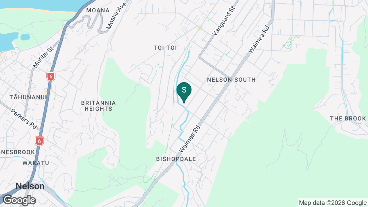 Nelson Intermediate static school zone map