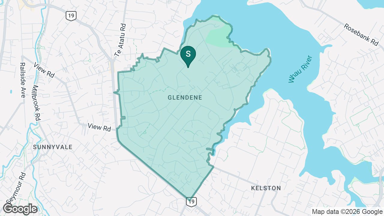 Glendene School static school zone map
