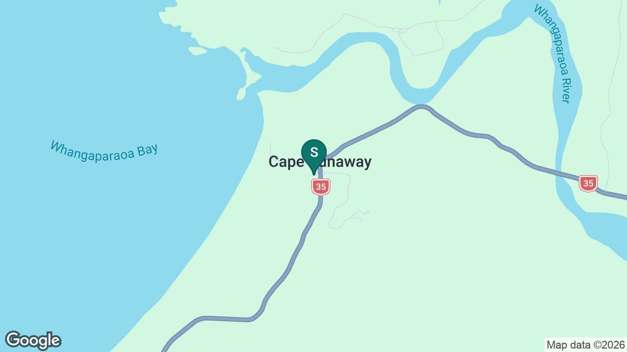 Te Kura Mana Māori o Whangaparaoa static school zone map