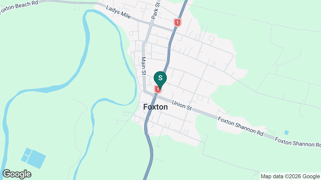 St Mary's School (Foxton) static school zone map
