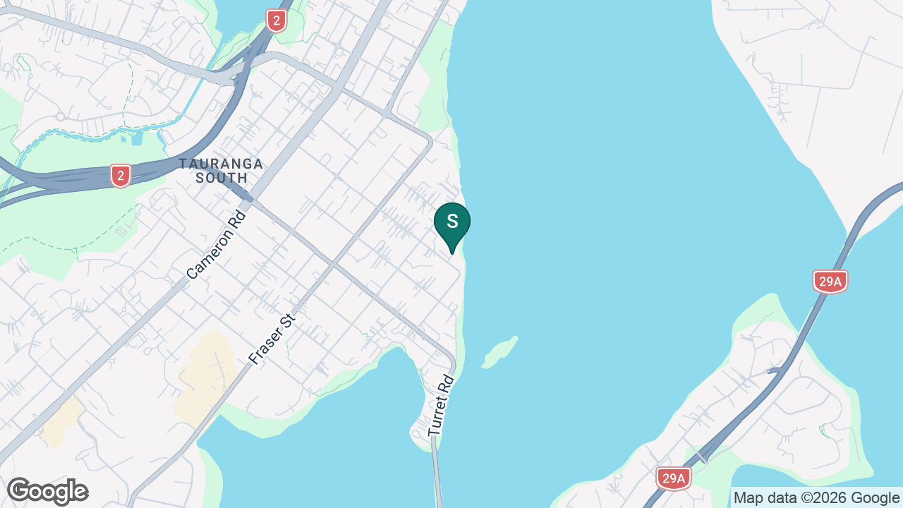 St Mary's Catholic School (Tauranga) static school zone map