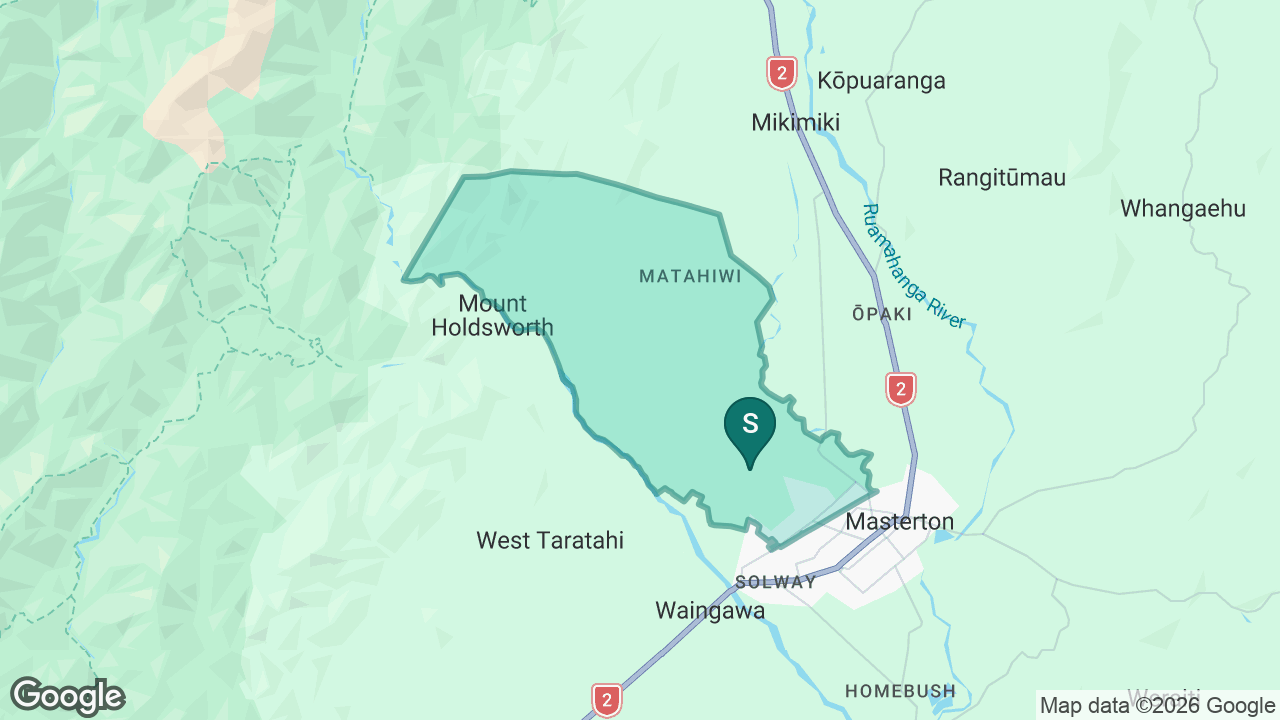 Fernridge School static school zone map