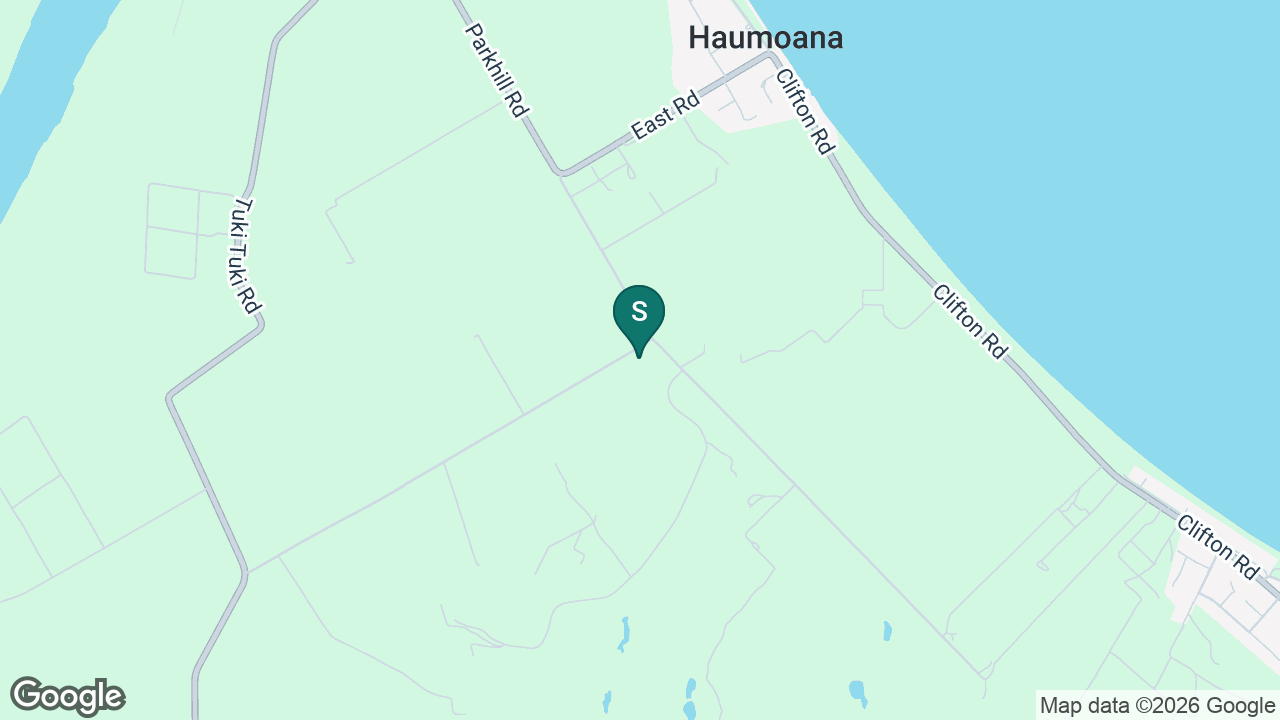 Haumoana School static school zone map