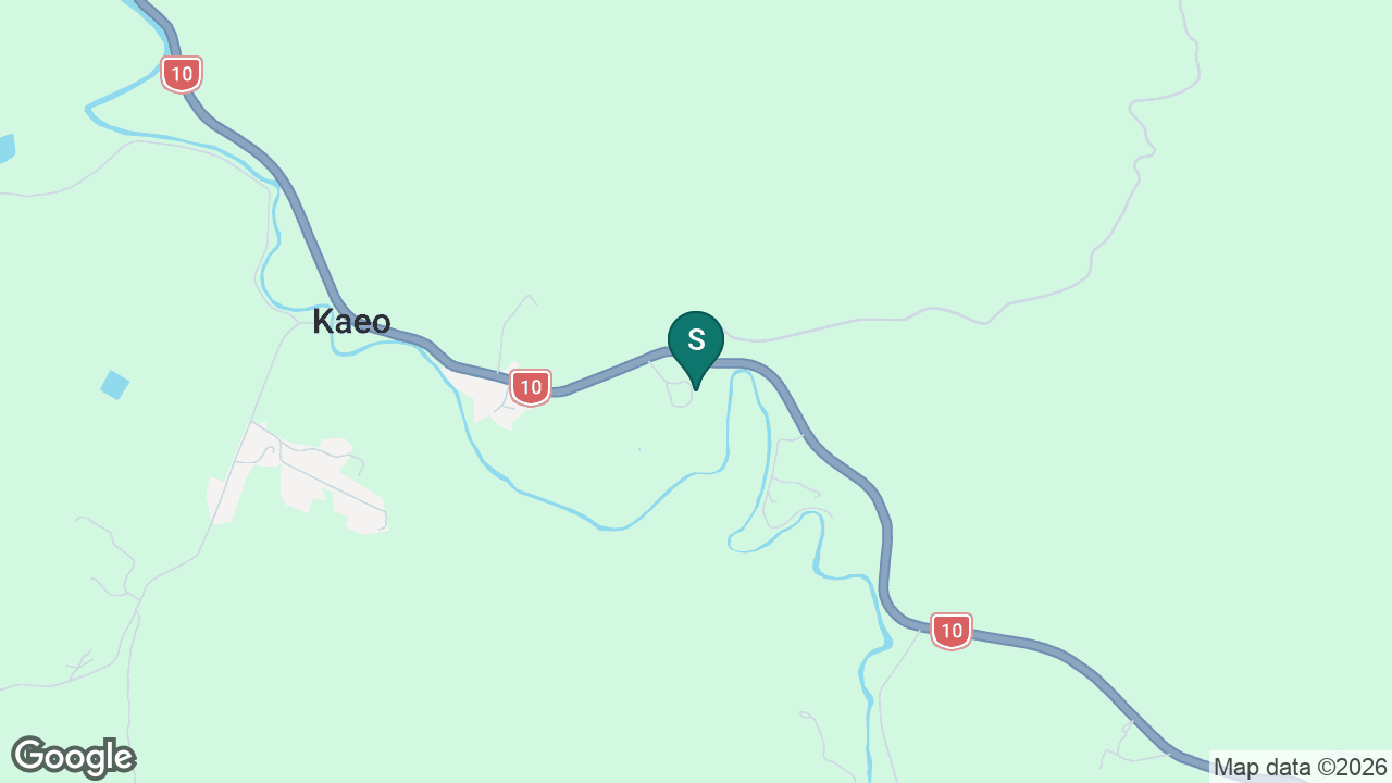 Kaeo School static school zone map