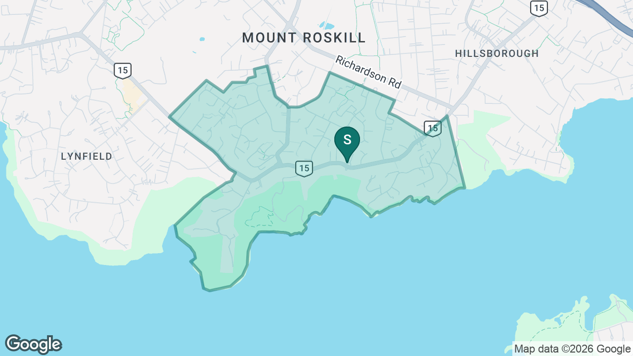 Waikowhai Primary School static school zone map