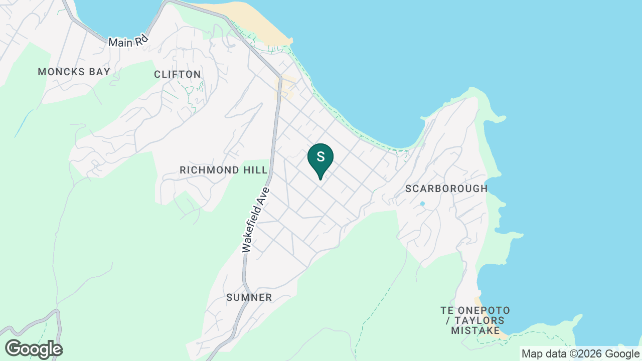 Our Lady Star of the Sea School (Christchurch) static school zone map