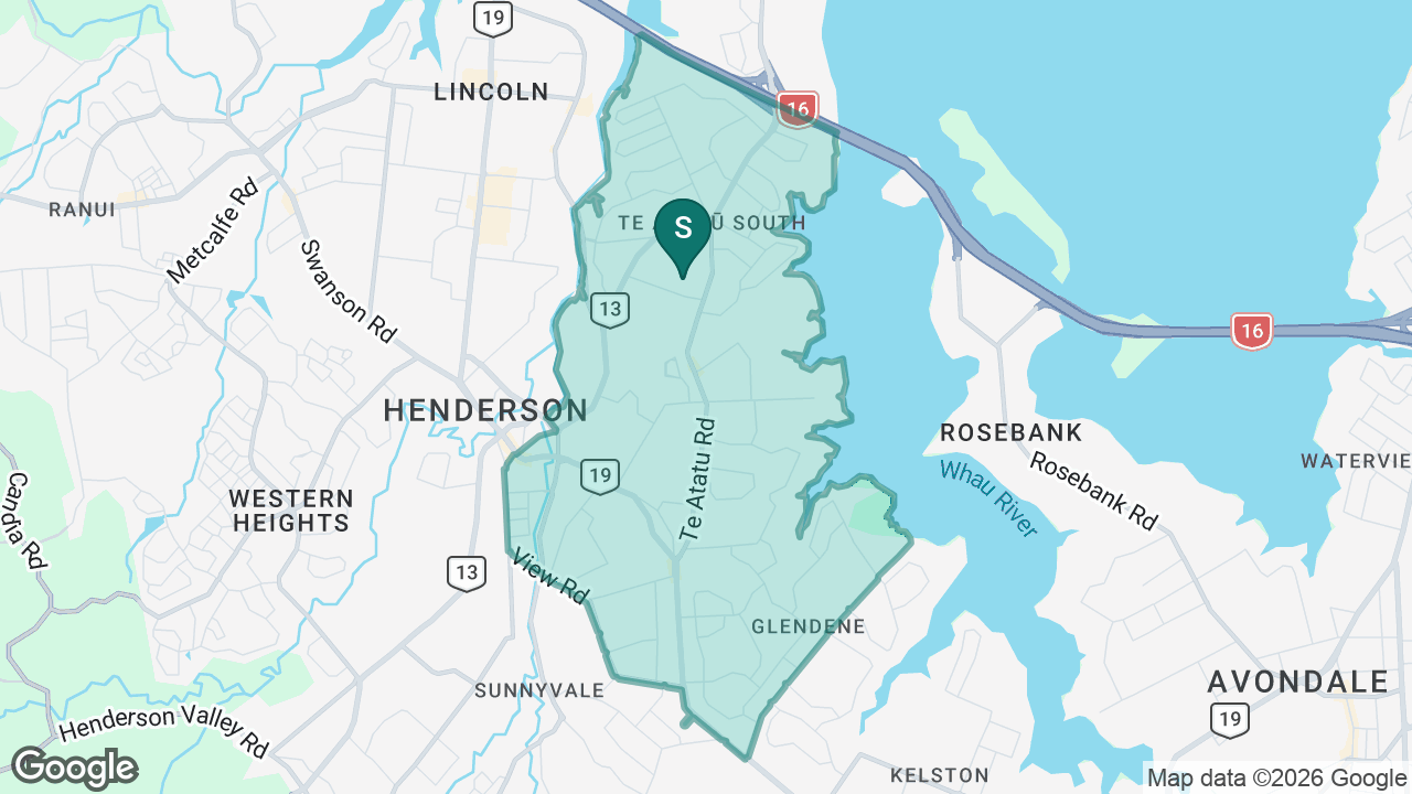 Rangeview Intermediate static school zone map