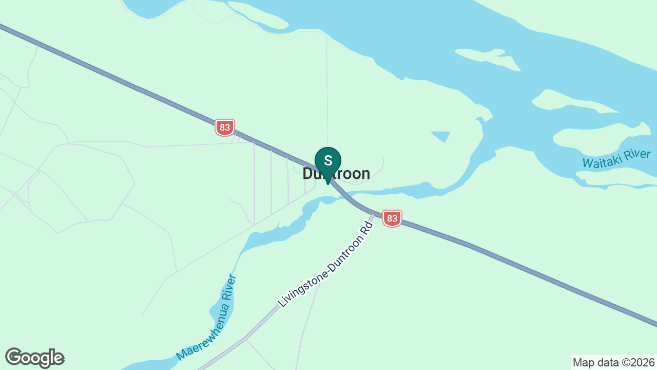 Duntroon School static school zone map