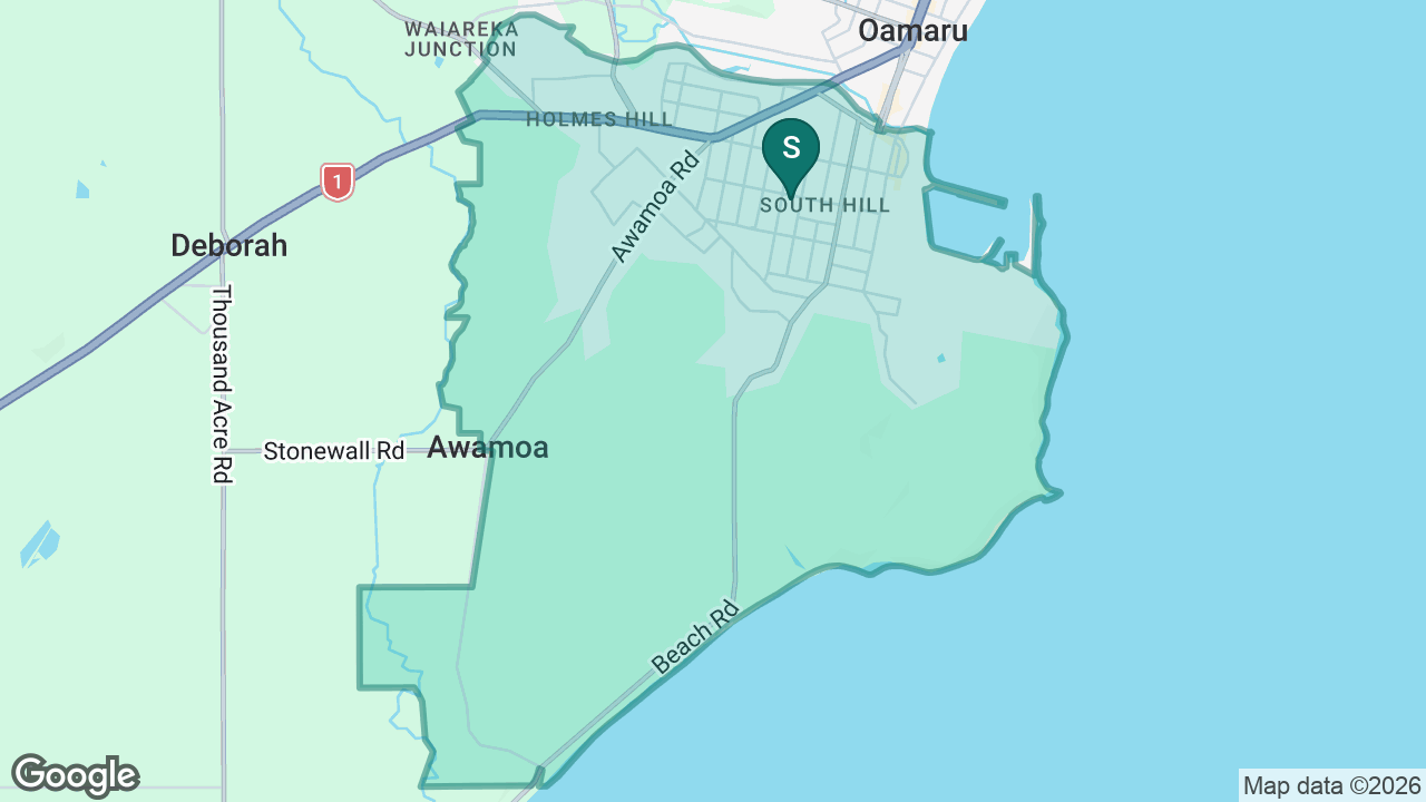 Fenwick School static school zone map