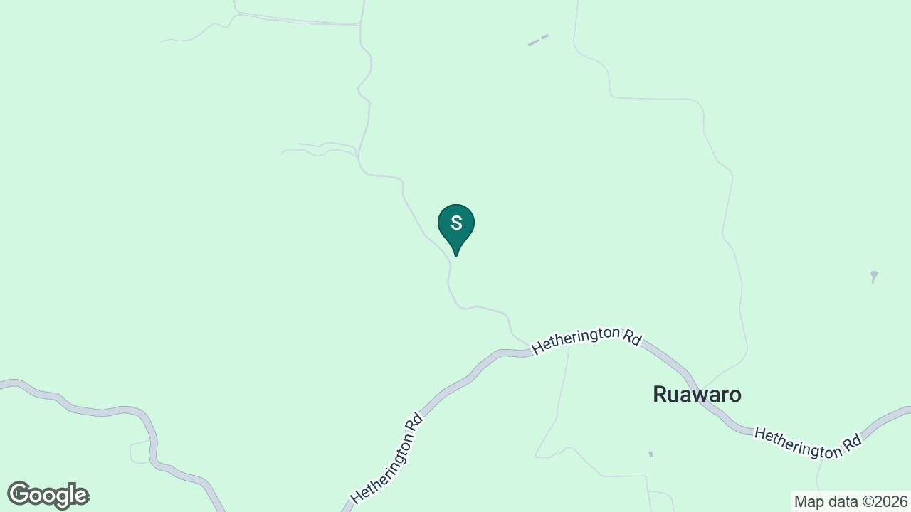 Ruawaro Combined School static school zone map