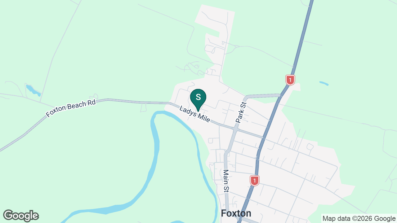 Manawatū College static school zone map