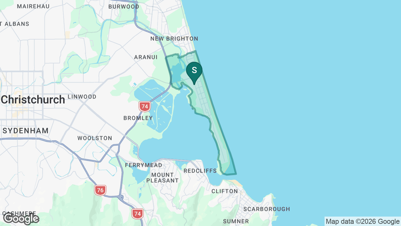 South New Brighton School static school zone map
