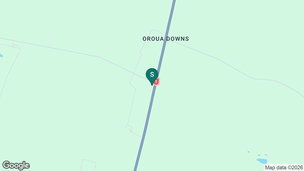 Oroua Downs School static school zone map