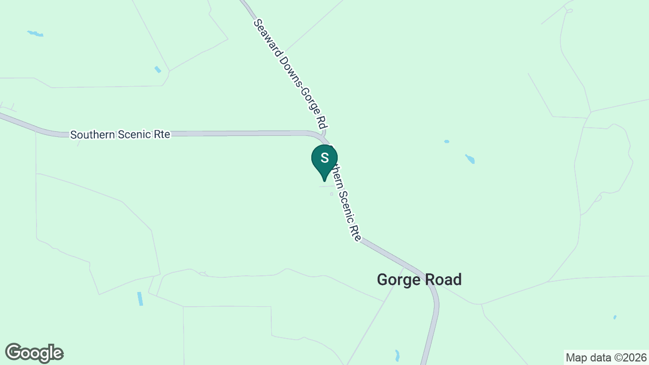 Gorge Road School static school zone map