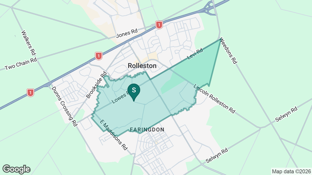 Clearview Primary static school zone map