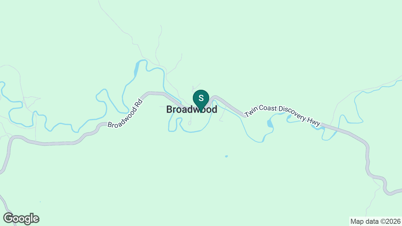 Broadwood Area School static school zone map