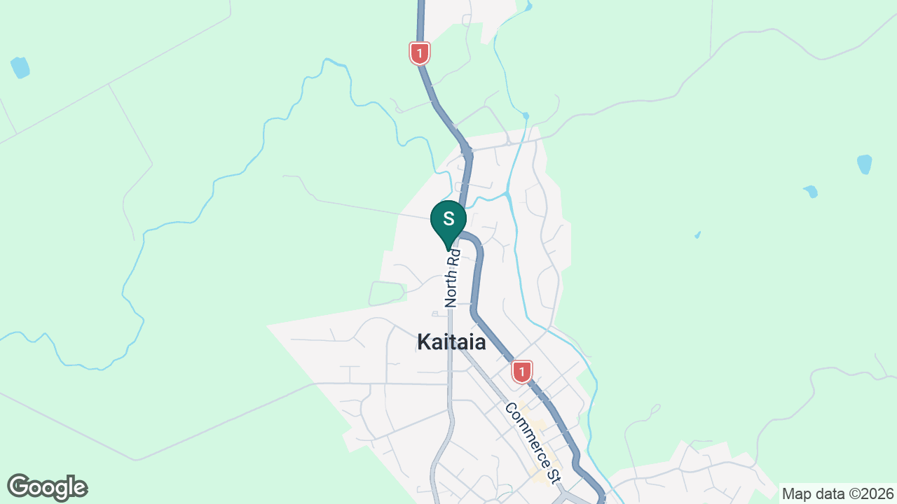Kaitaia Intermediate static school zone map