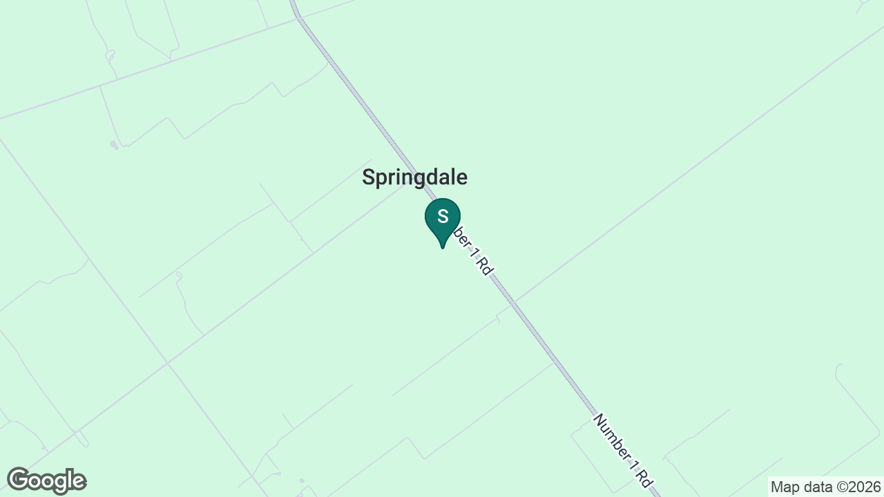 Springdale School static school zone map