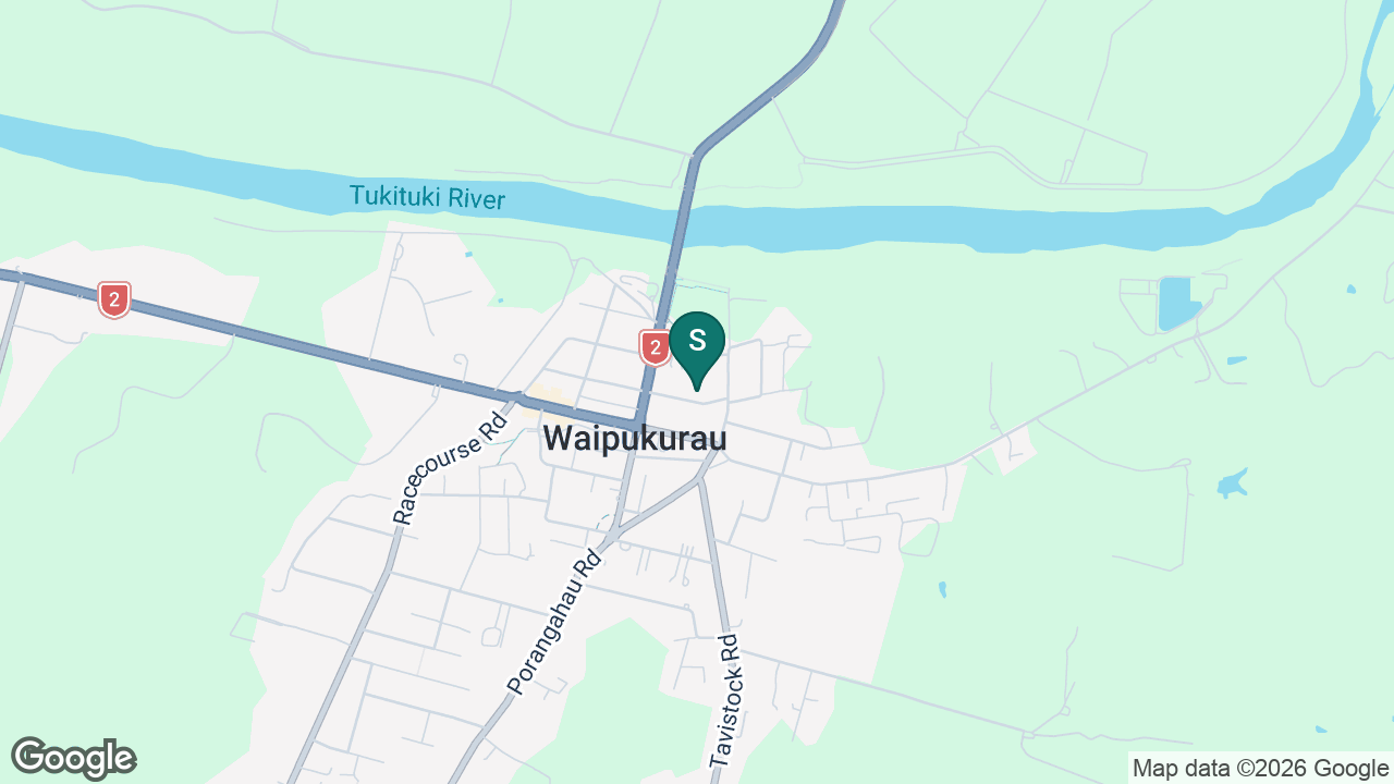 St Joseph's School (Central Hawke's Bay) static school zone map