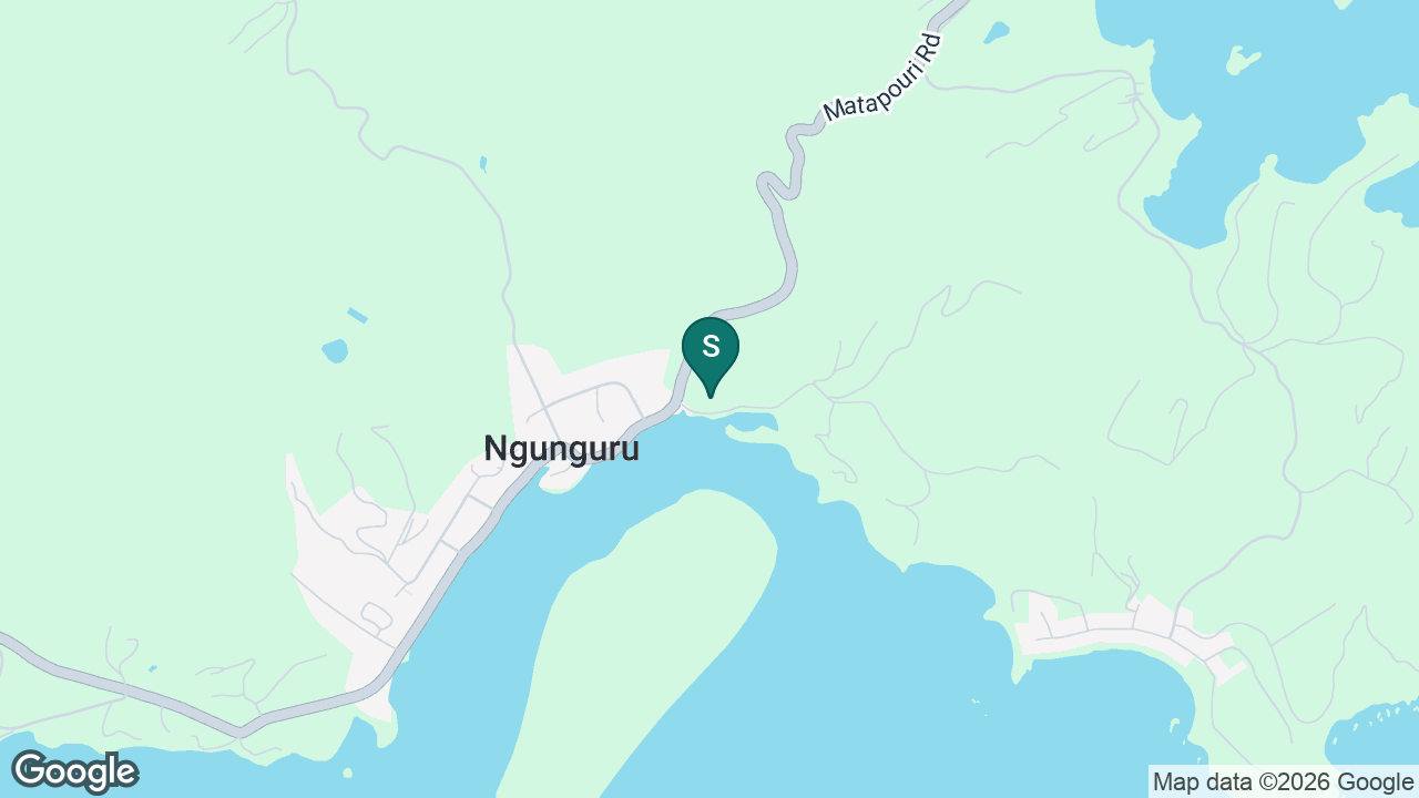 Ngunguru School static school zone map
