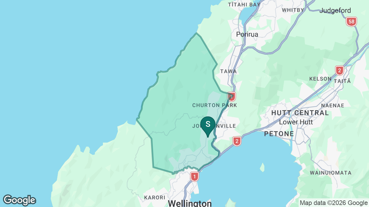 Raroa Normal Intermediate static school zone map