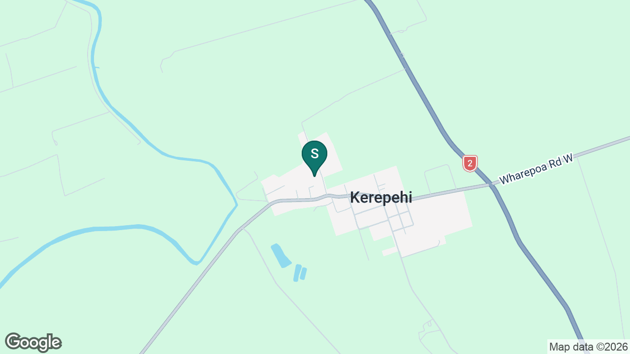 Kerepehi School static school zone map