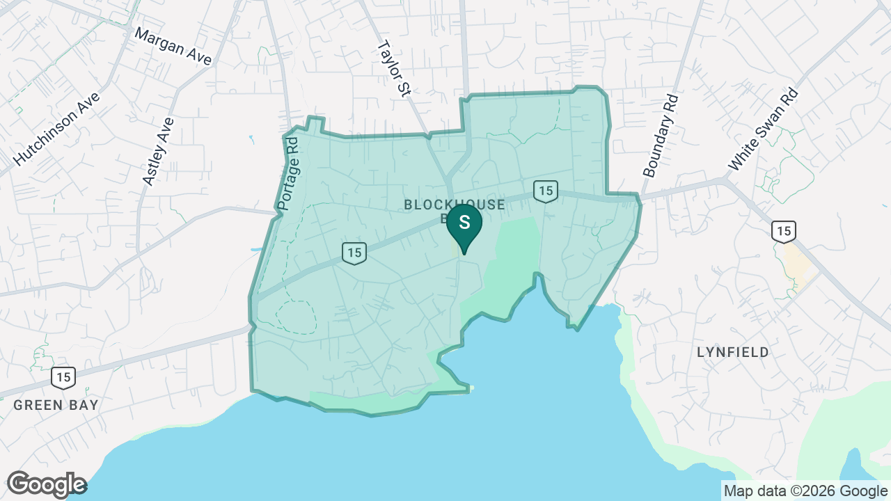 Blockhouse Bay School static school zone map