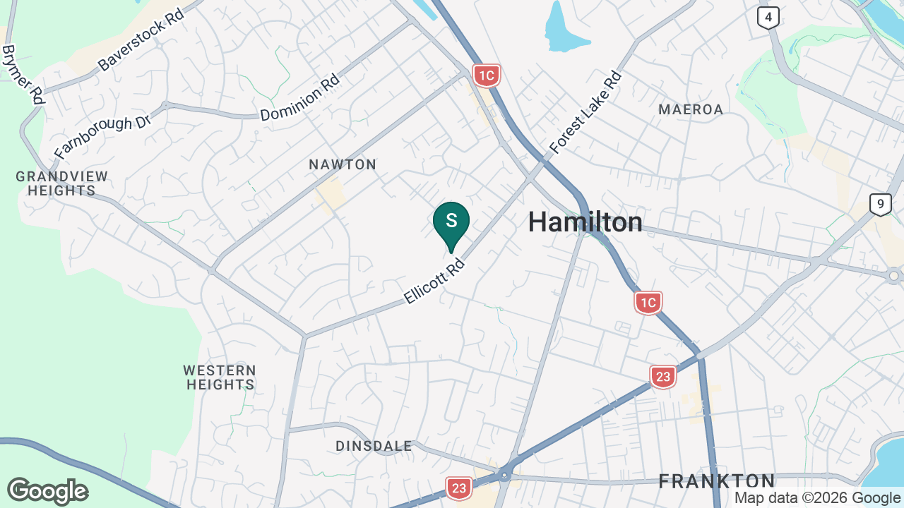 He Puaawai Teen Parent Unit static school zone map