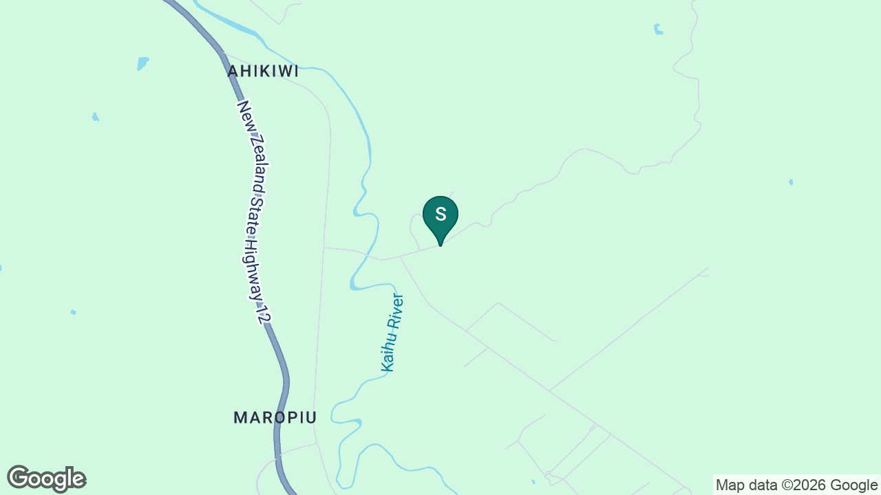 Kaihu Valley School static school zone map
