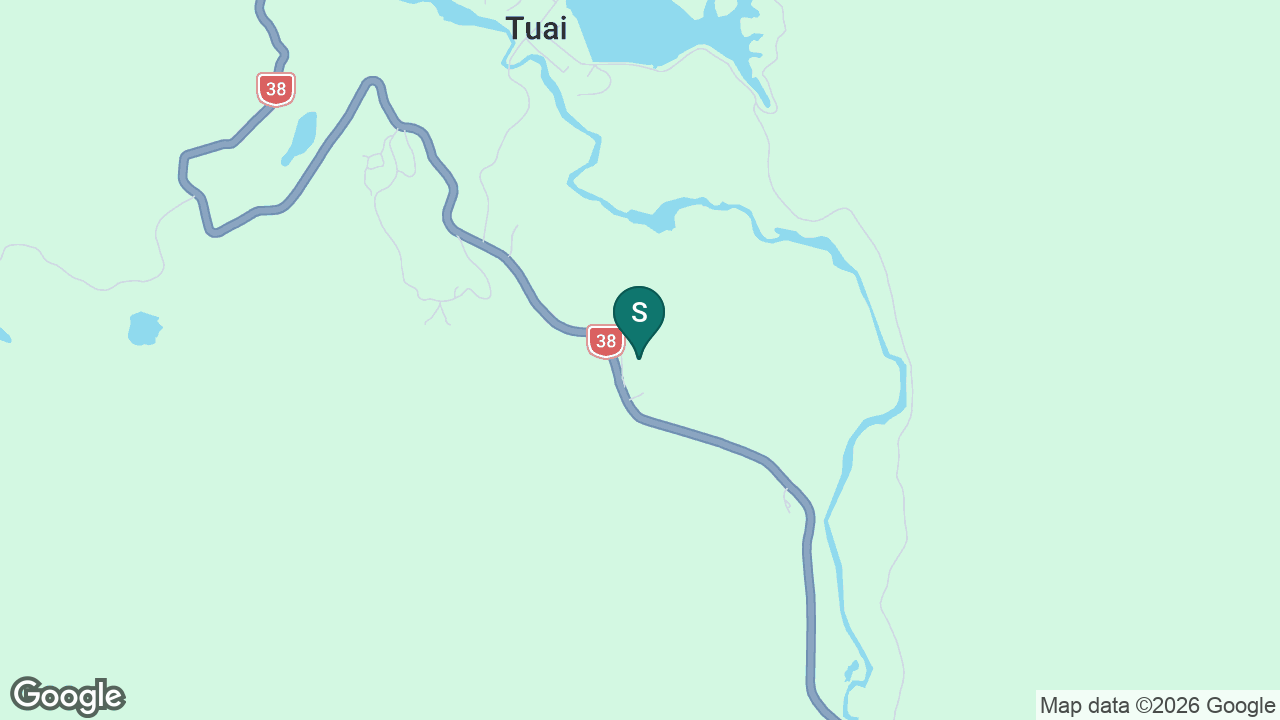 Te Kura o Waikaremoana static school zone map