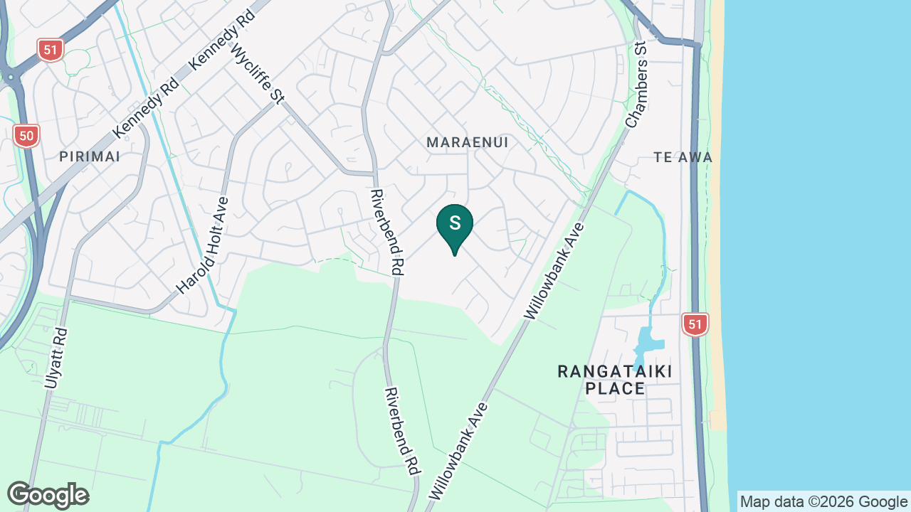 Richmond School (Napier) static school zone map
