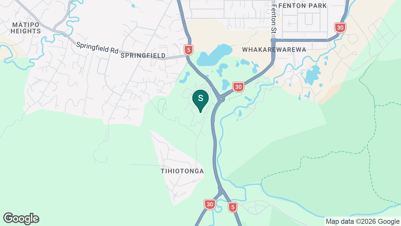Te Āhuru Mōwai static school zone map