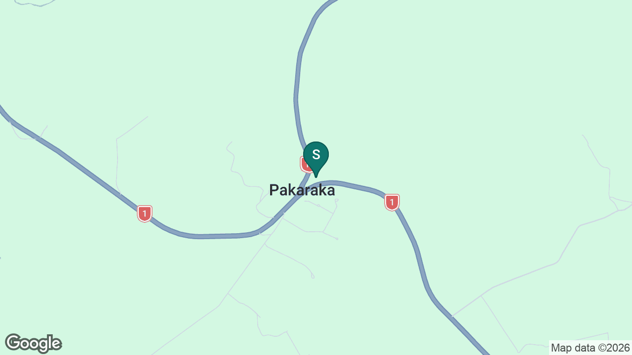 Pakaraka School static school zone map