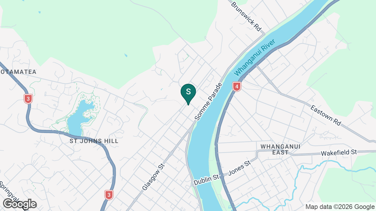St Mary's School (Wanganui) static school zone map