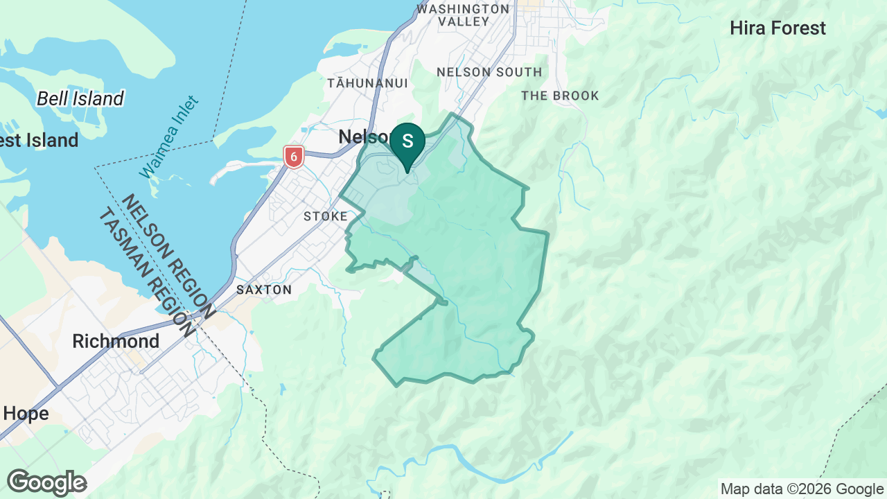 Enner Glynn School static school zone map