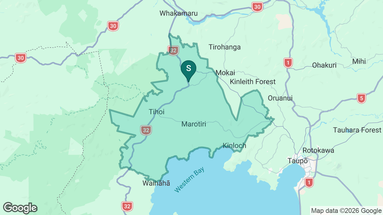 Marotiri School static school zone map