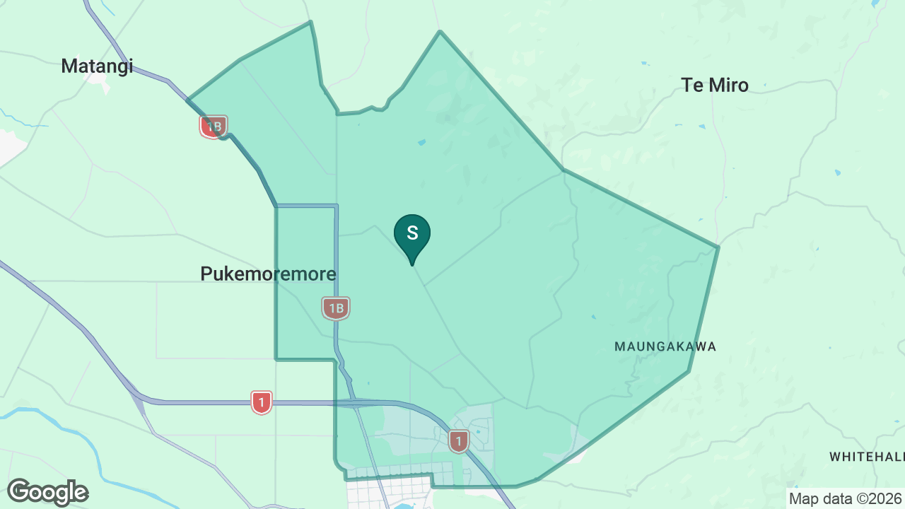 Goodwood School static school zone map