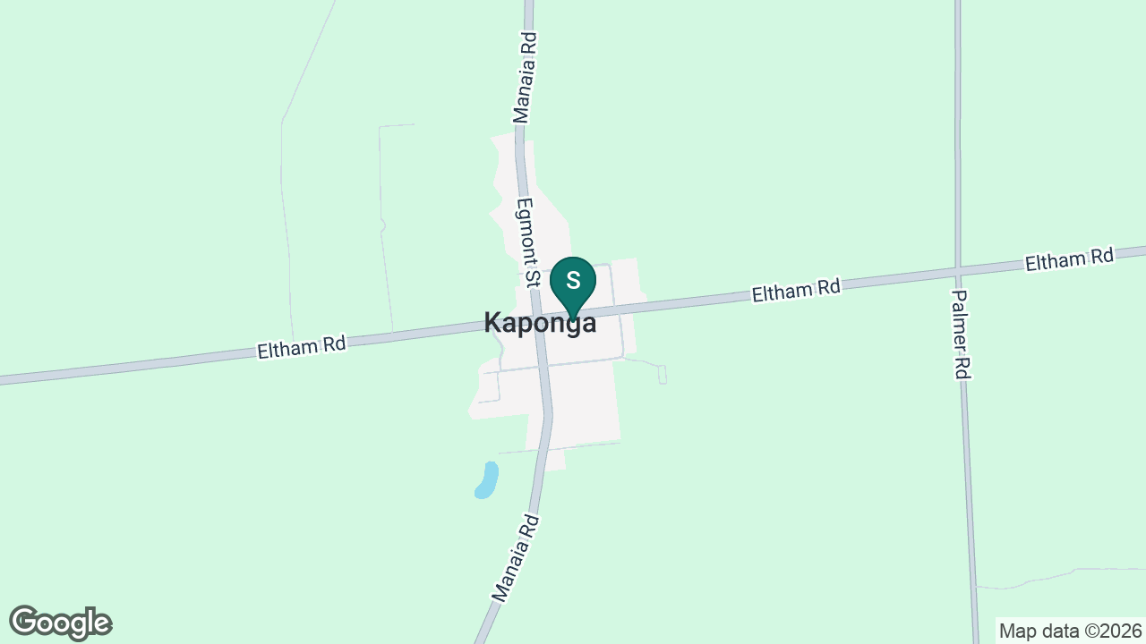St Patrick's School (Kaponga) static school zone map
