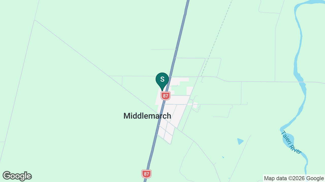 Strath Taieri School static school zone map