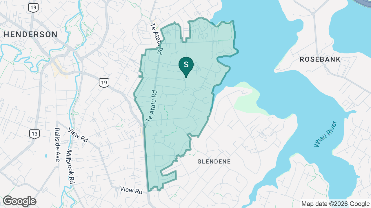 Tirimoana School static school zone map
