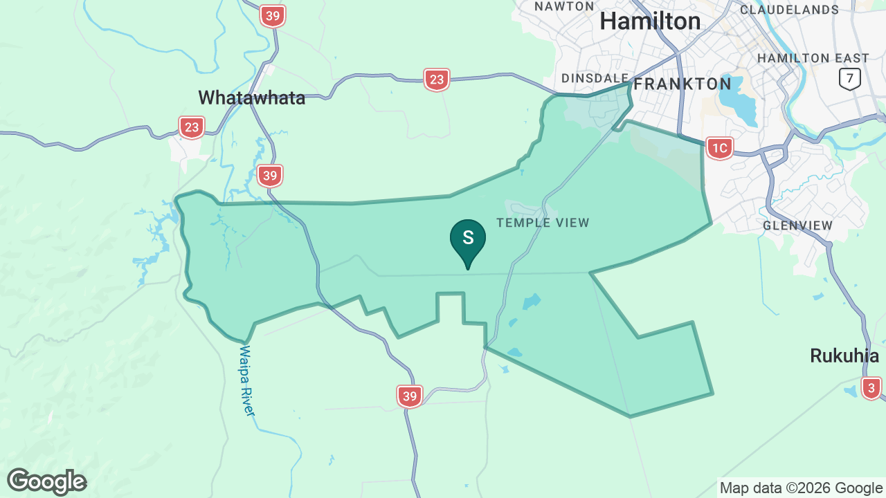 Koromatua School static school zone map