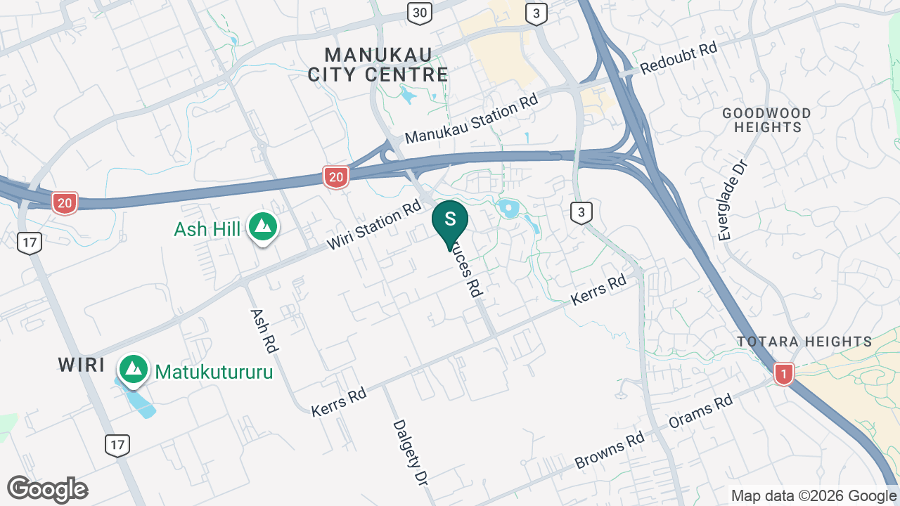 Destiny School static school zone map
