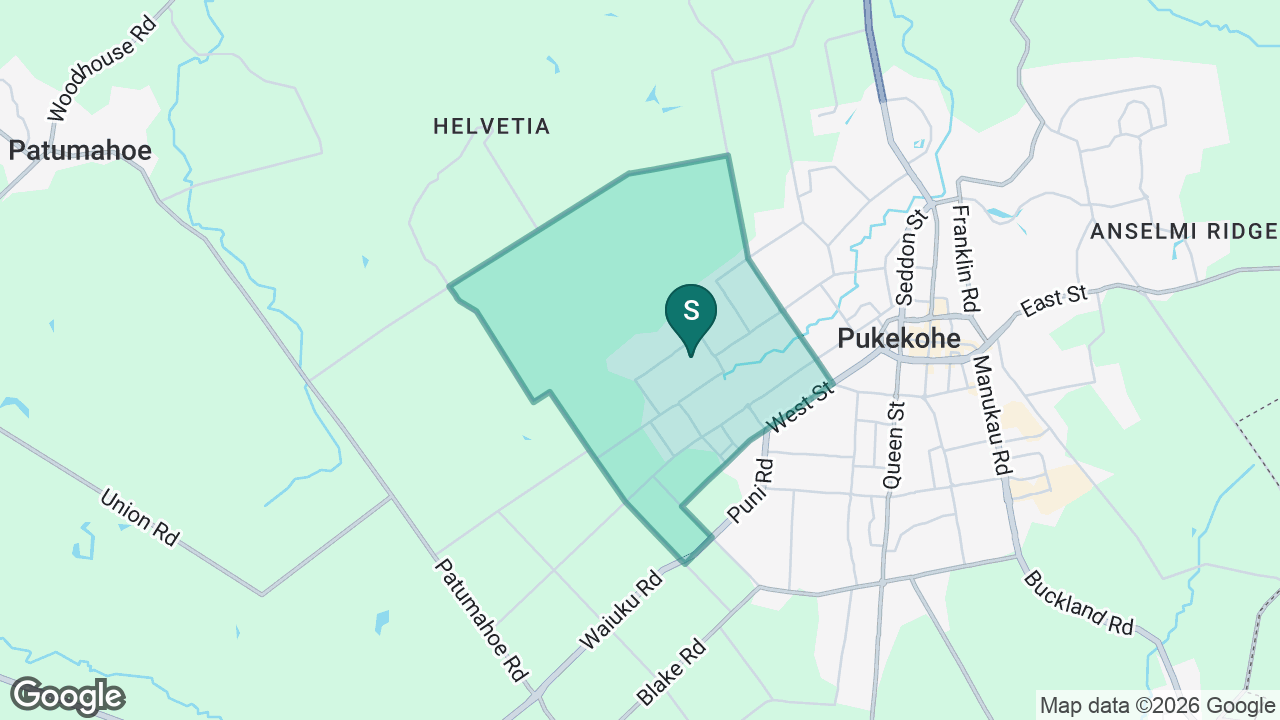 Tamaoho School static school zone map