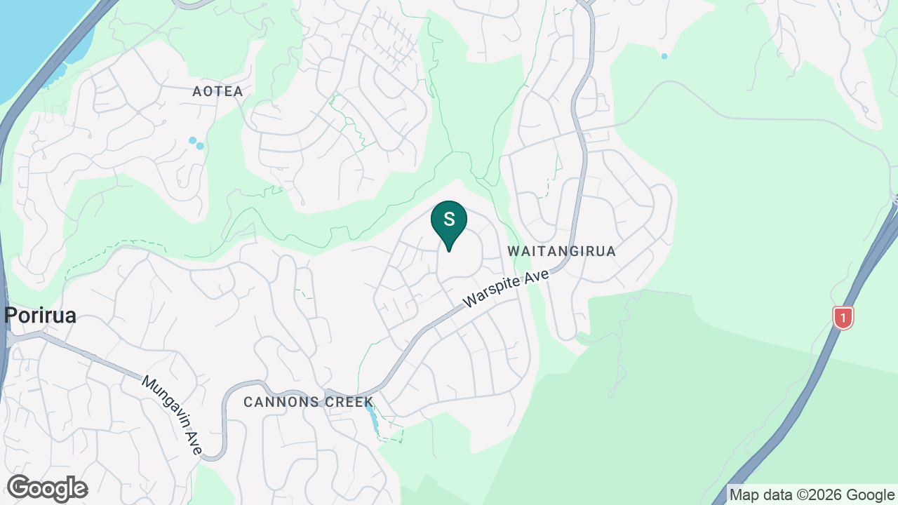 Russell School (Porirua East) static school zone map