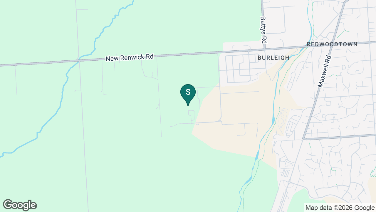 Te Pā Wānanga o Ōmaka Marae static school zone map