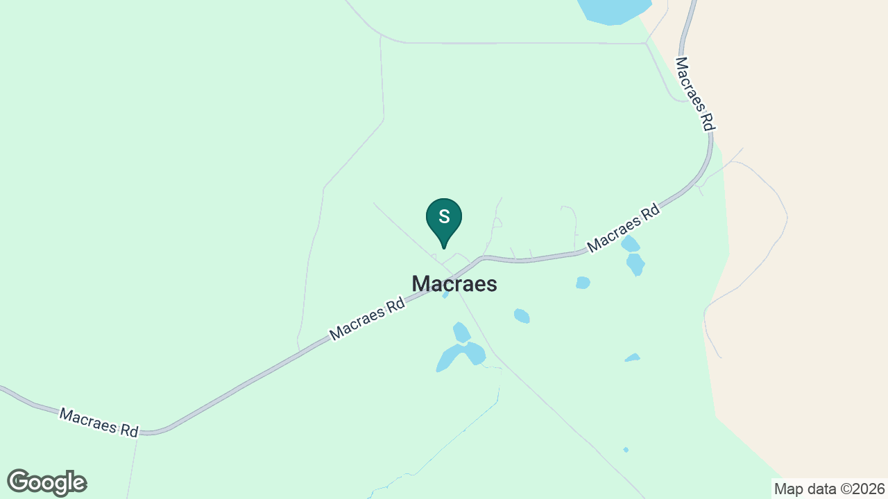 Macraes Moonlight School static school zone map