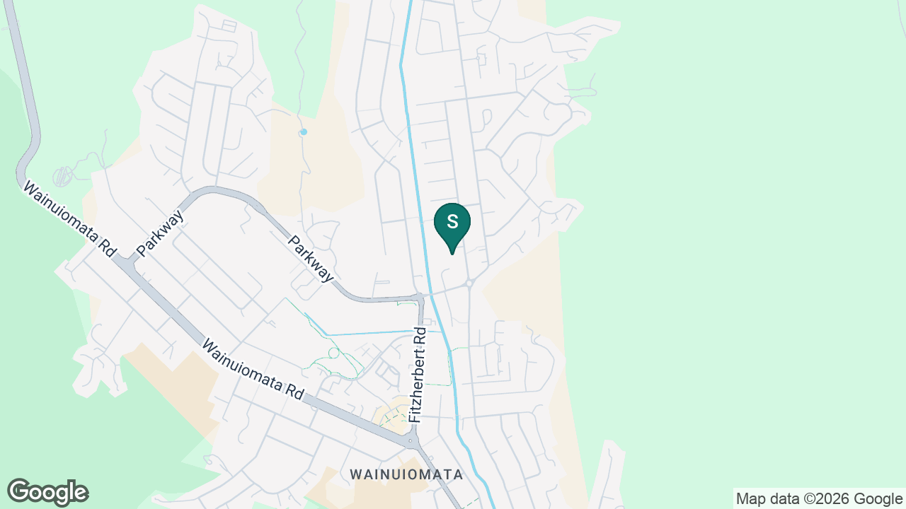 Pukeatua Primary School (Wainuiomata) static school zone map